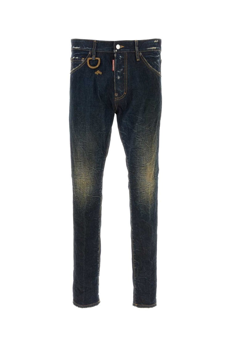 Dsquared2 Slim-Fit Denim Jeans With Five-Pocket Design