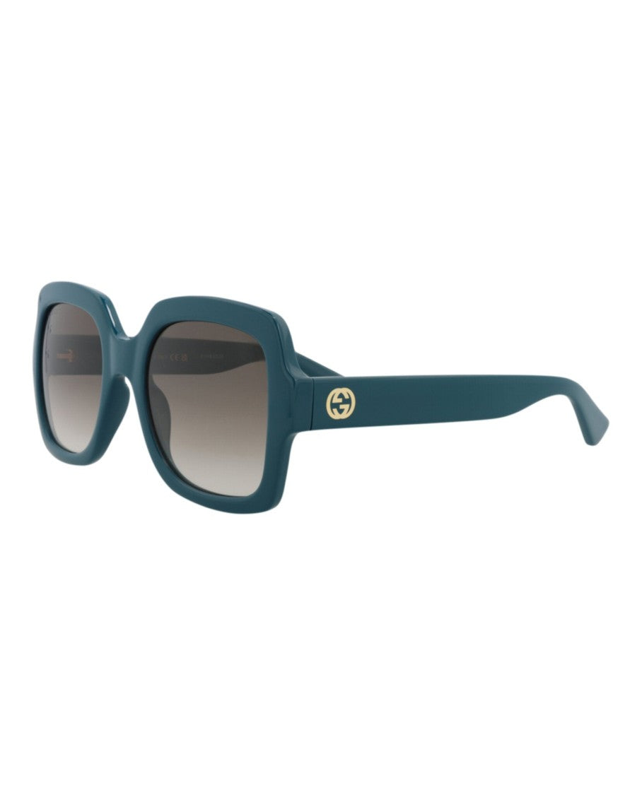 Gucci Square-Frame Acetate Sunglasses With Gradient Tinted Lenses