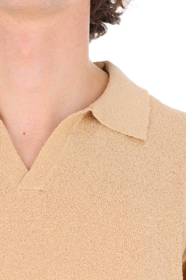 Drumohr Light Cotton Toweling Polo Shirt