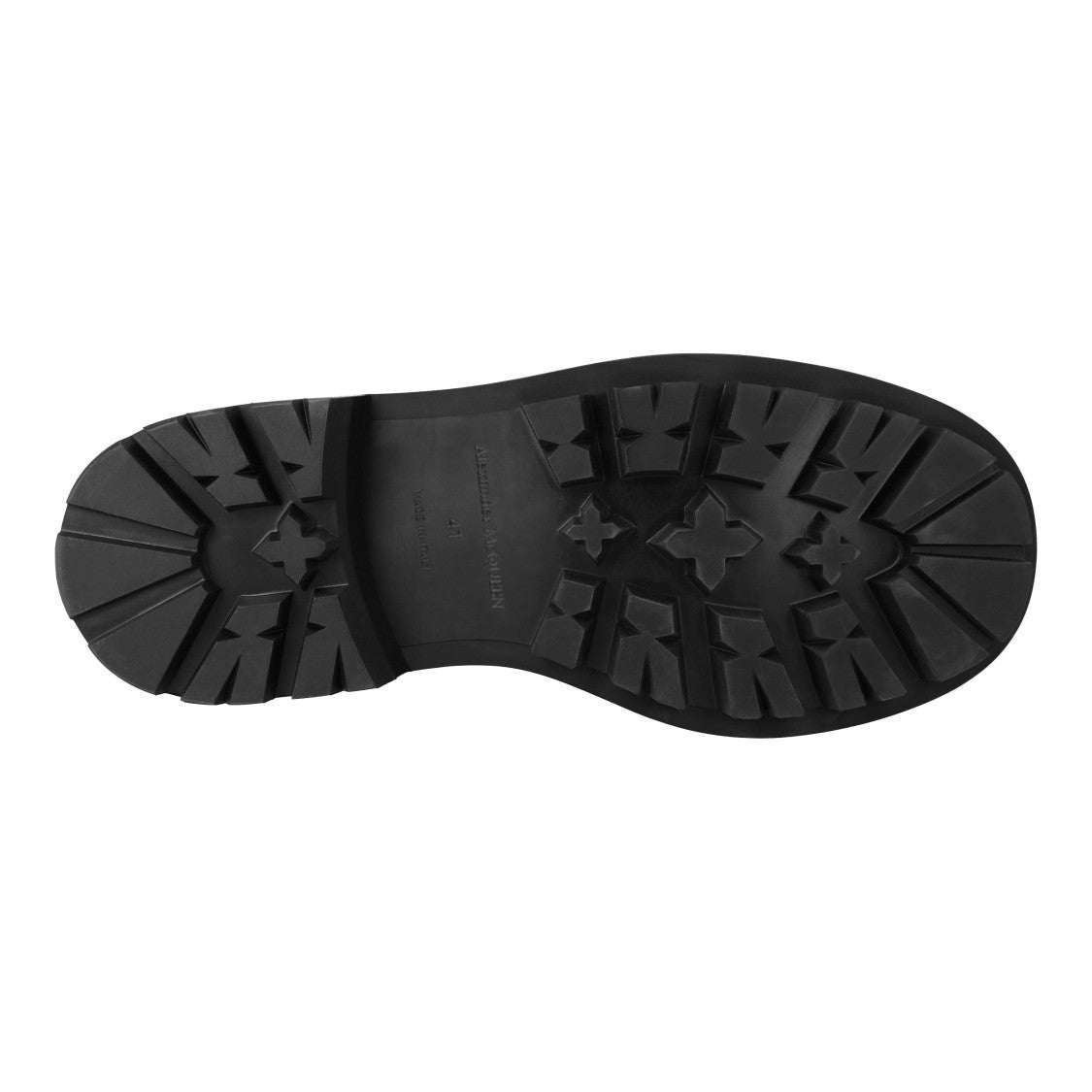 Alexander Mcqueen Ridged Sole Lace-Up 'Black'