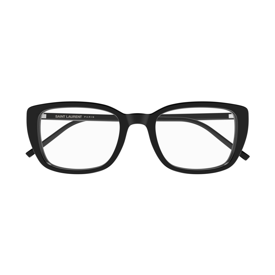 Saint Laurent Bold Rectangular Frame Eyeglasses In Recycled Acetate