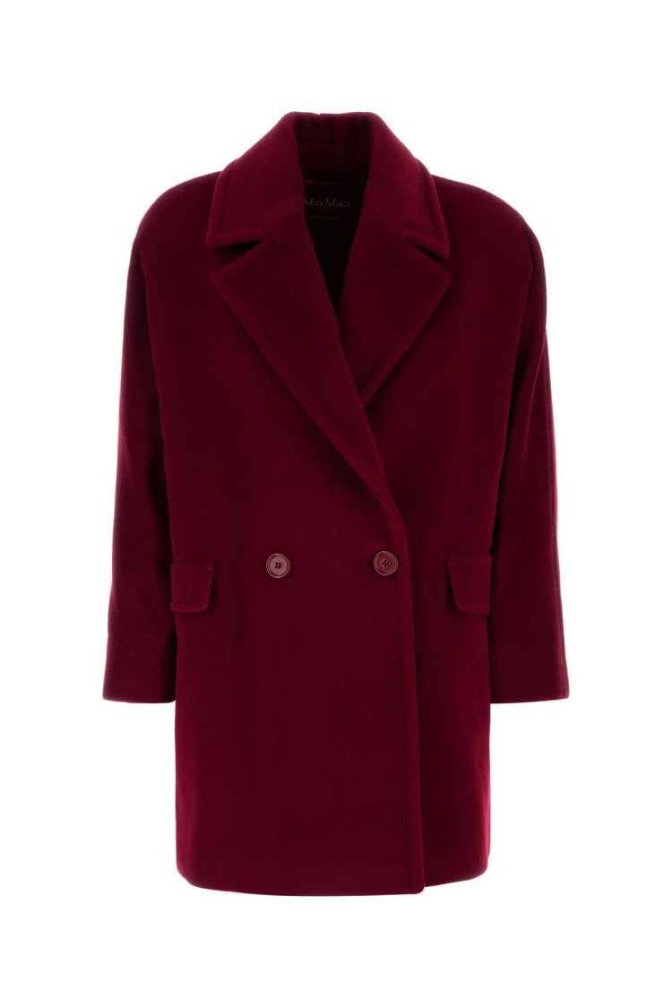 Mm Studio Red Wool Molo Coat