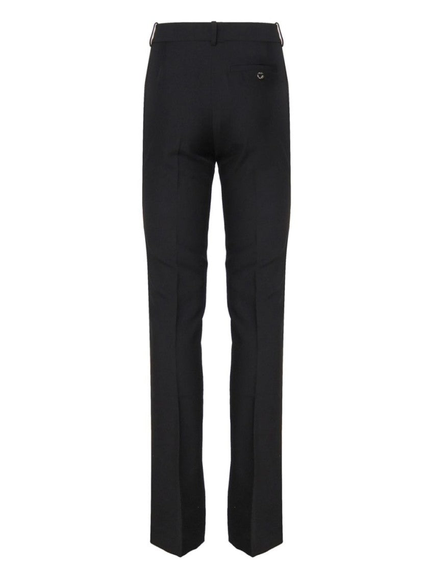 Coperni Black High Waisted Tailored Cotton Trousers
