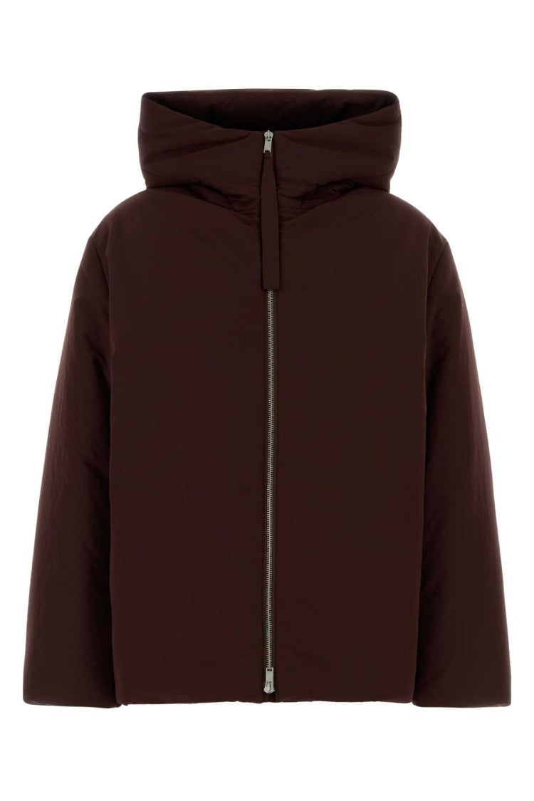 Jil Sander Chocolate Polyester Down Jacket