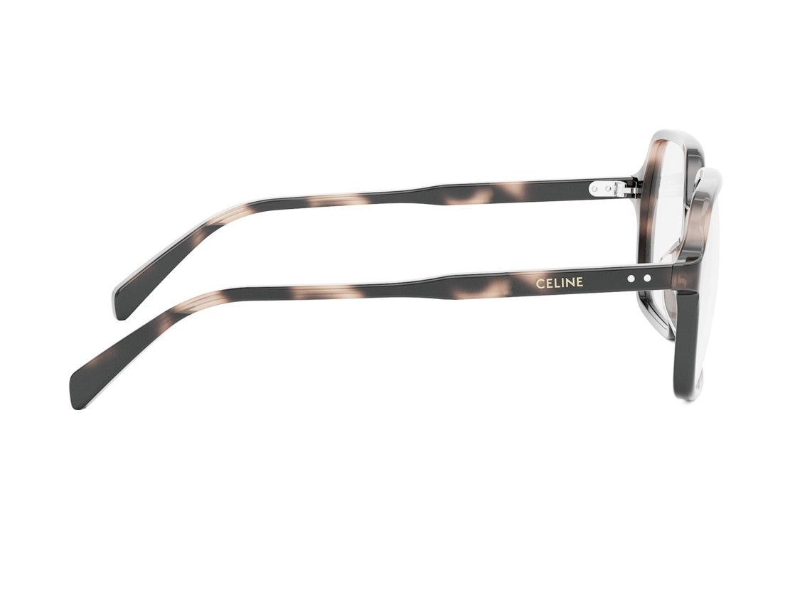 Celine Cl50126i Tortoiseshell Oversized Square Frame Eyeglasses