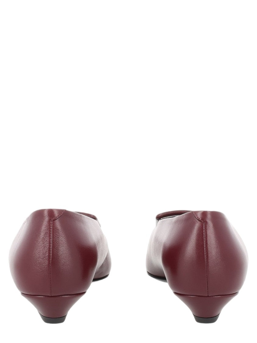 Roger Vivier Ballet-Inspired Pointed-Toe Lambskin Flats