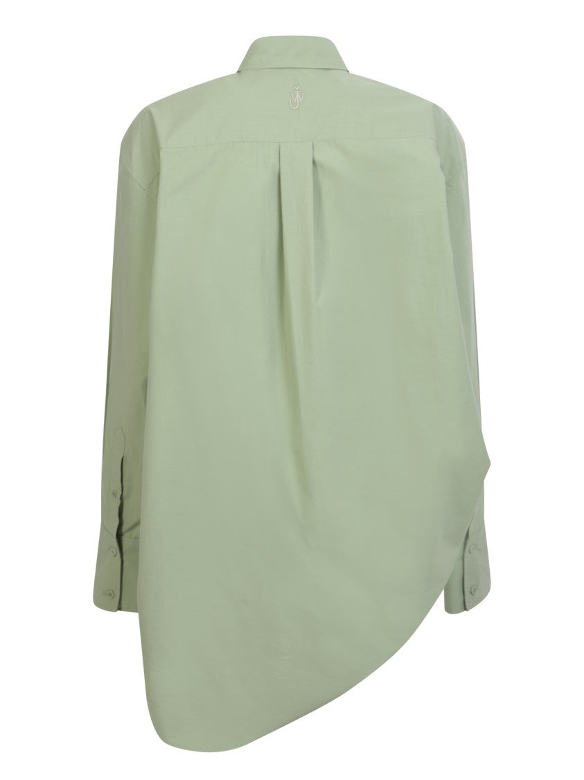 J. W. Anderson Green Cotton Oversize Shirt