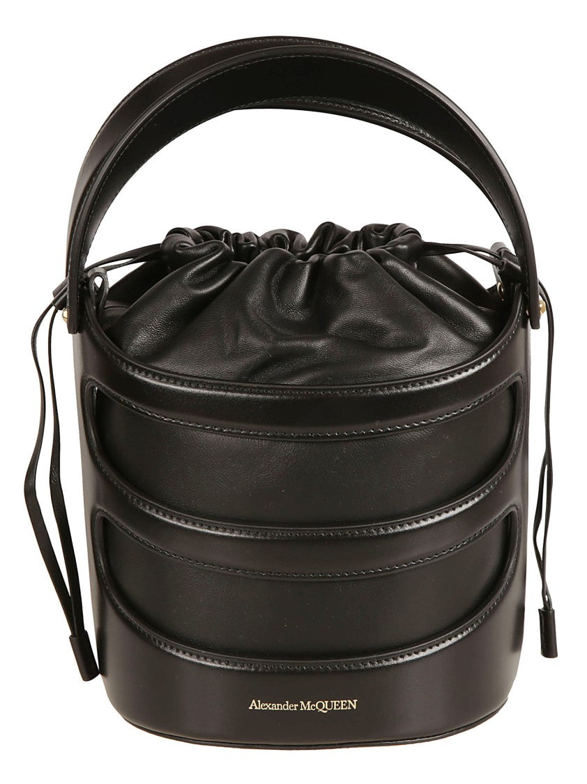 Alexander Mcqueen Structured Bucket Bag
