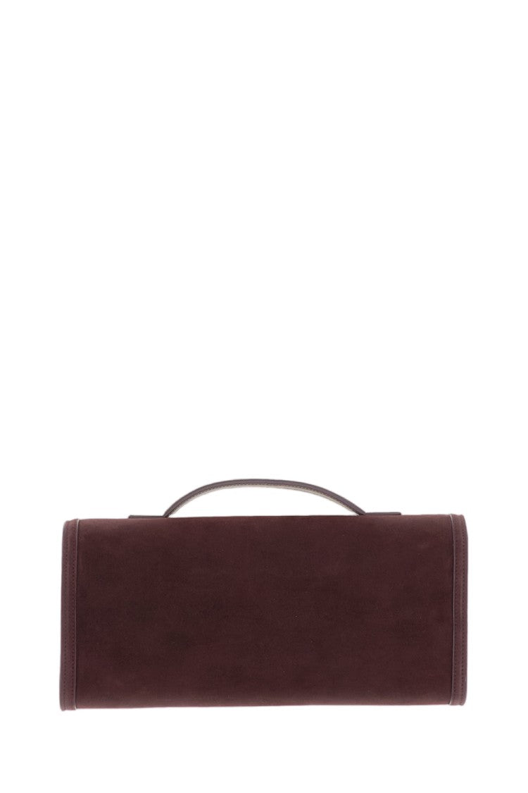 Roger Vivier Red Tortoiseshell Buckle Rectangular Clutch