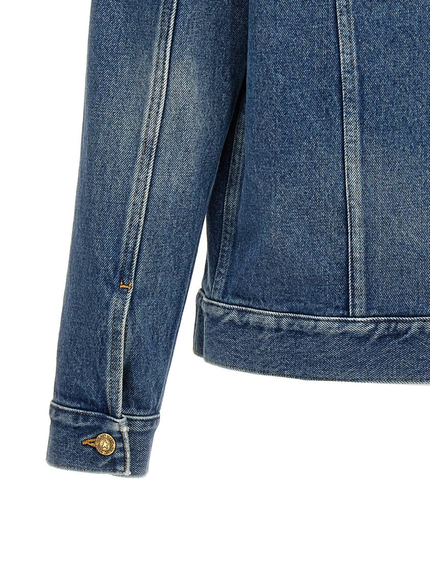 Golden Goose Logo Patch Denim Jacket