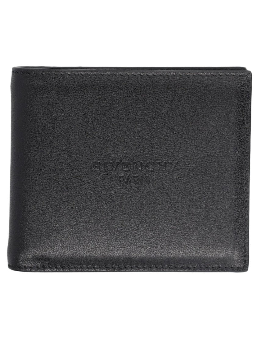 Givenchy Minimalist Calf Leather Bifold Wallet