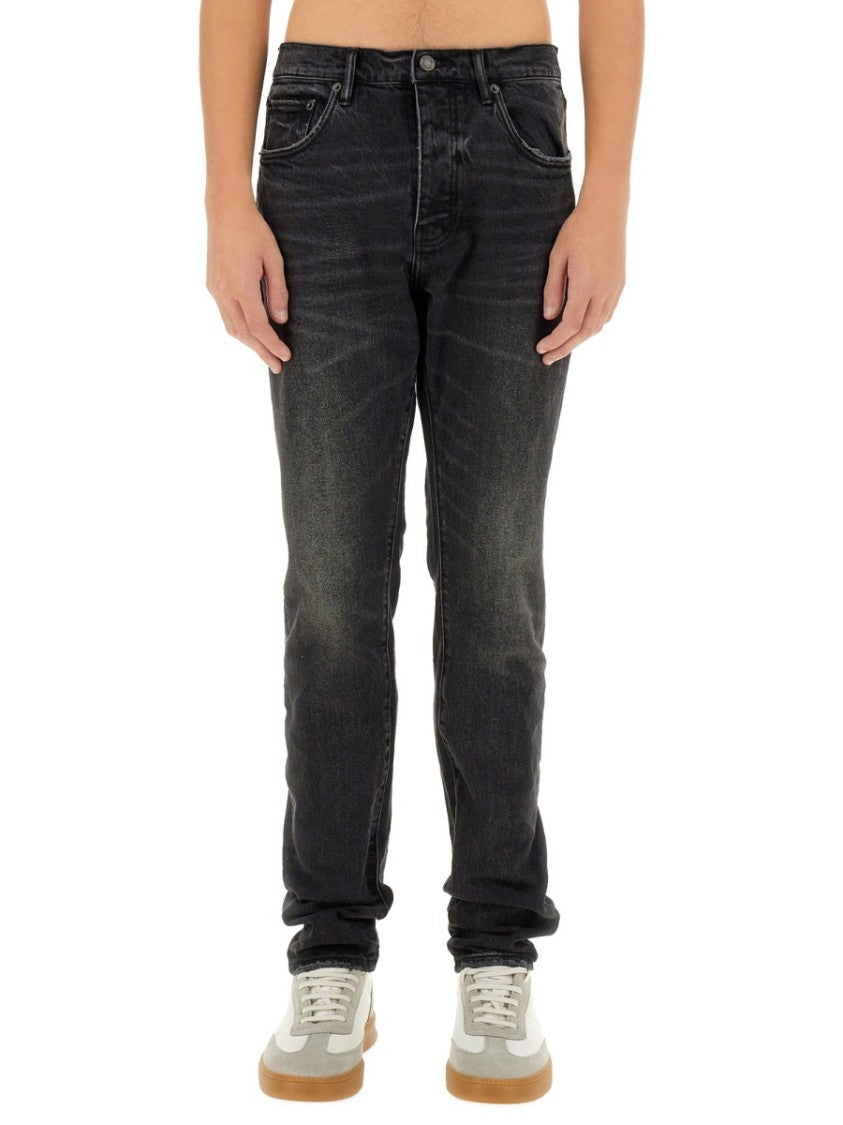 Purple Brand Skinny Black Denim Jeans