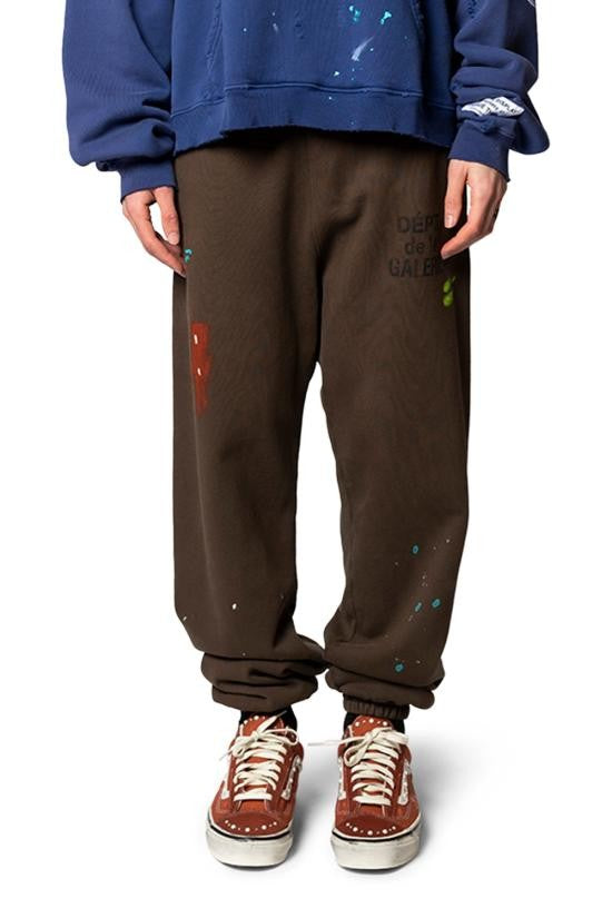 Gallery Dept. Relaxed-Fit Jogger Pants With Paint Splatter Detailing