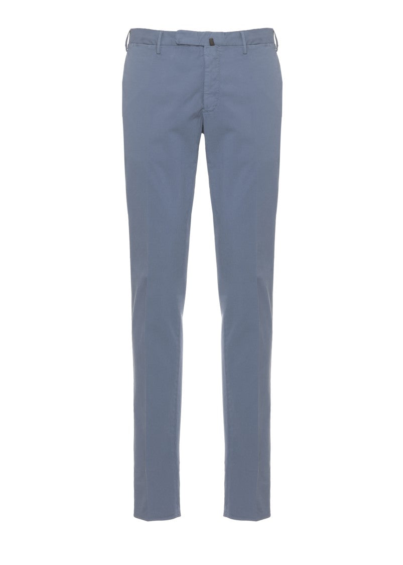 Incotex Blue Royal Batavia Cotton Chino Pants