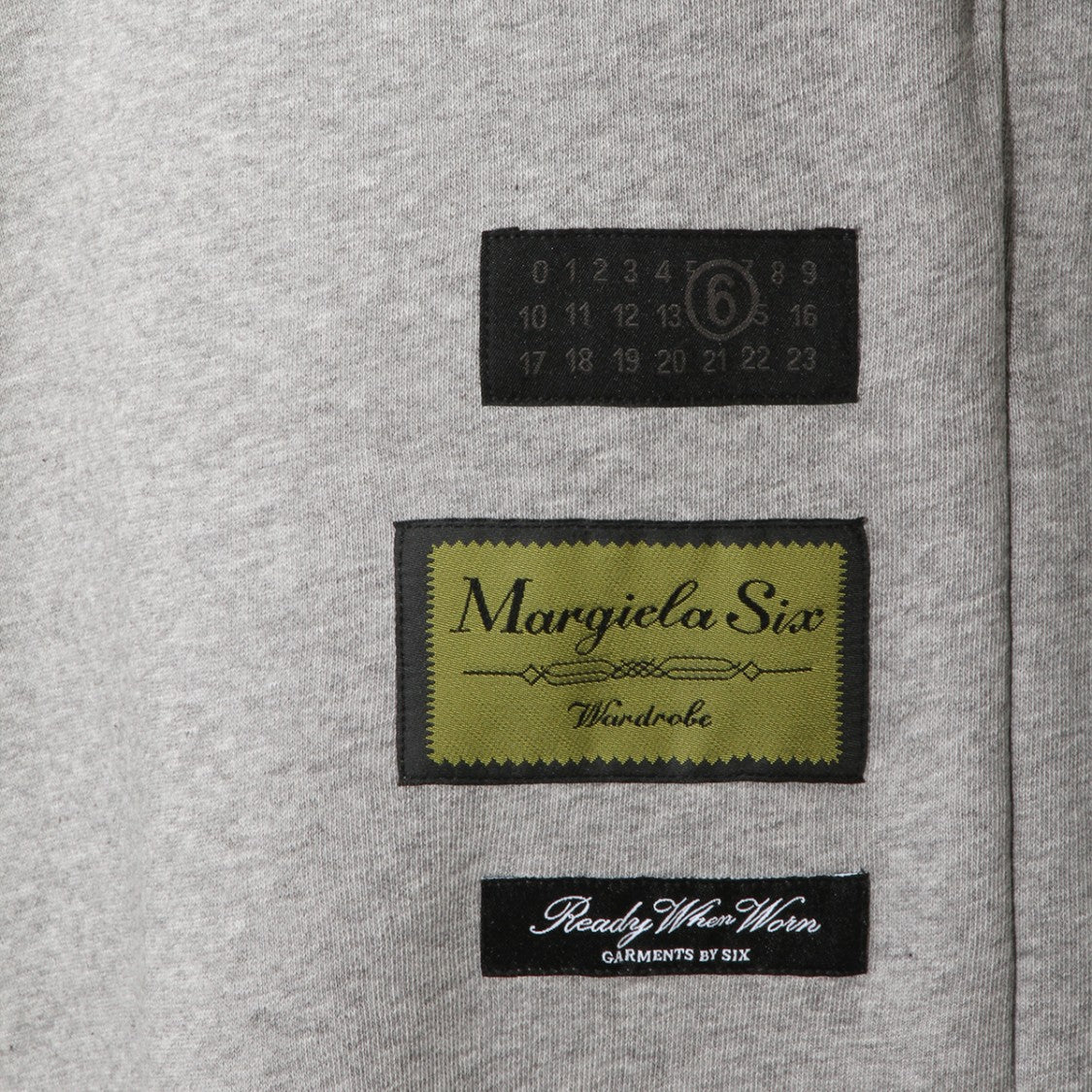 Mm6 By Maison Margiela Grey Cotton Pants