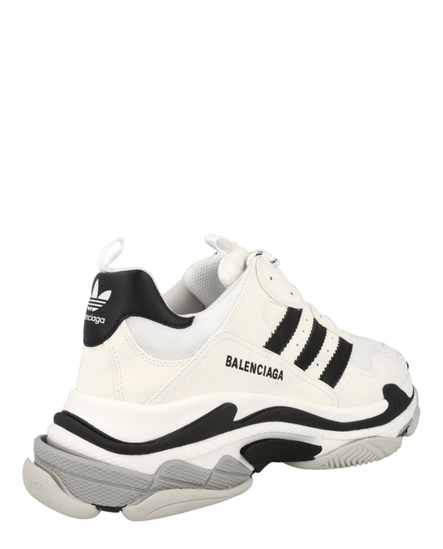 Balenciaga Chunky Layered Sole Low-Top Sneakers
