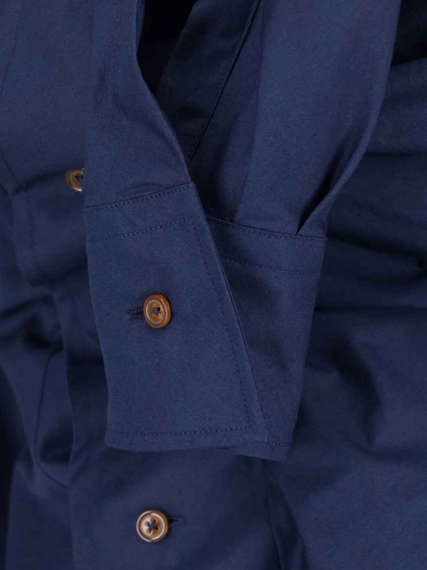 Vivienne Westwood “Drunken” Shirt – Blue