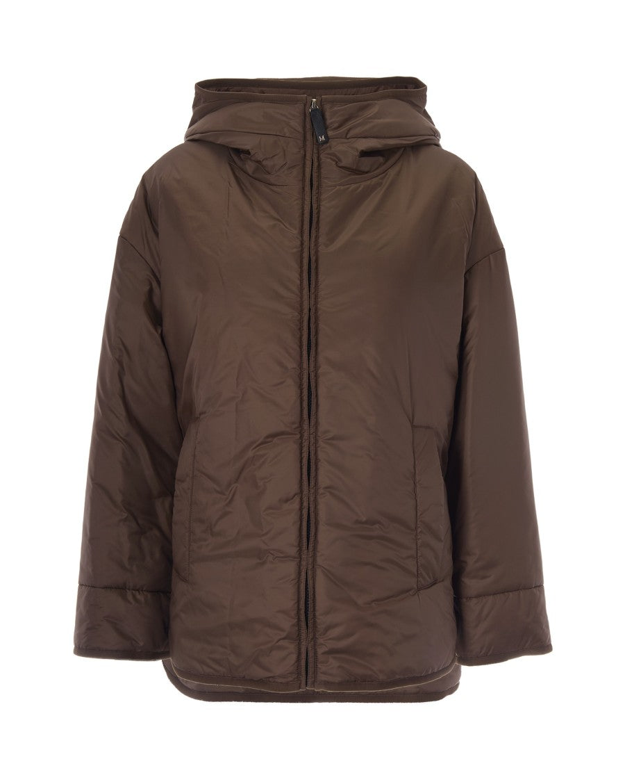 Max Mara Mud Cleo Hooded Cameluxe Padded Jacket