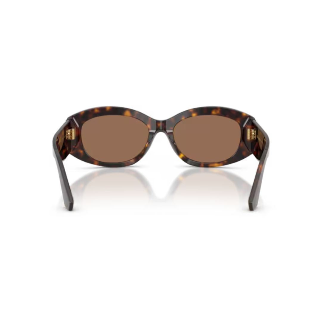 Dolce & Gabbana 0Dg4502 Tortoiseshell Oval Sunglasses