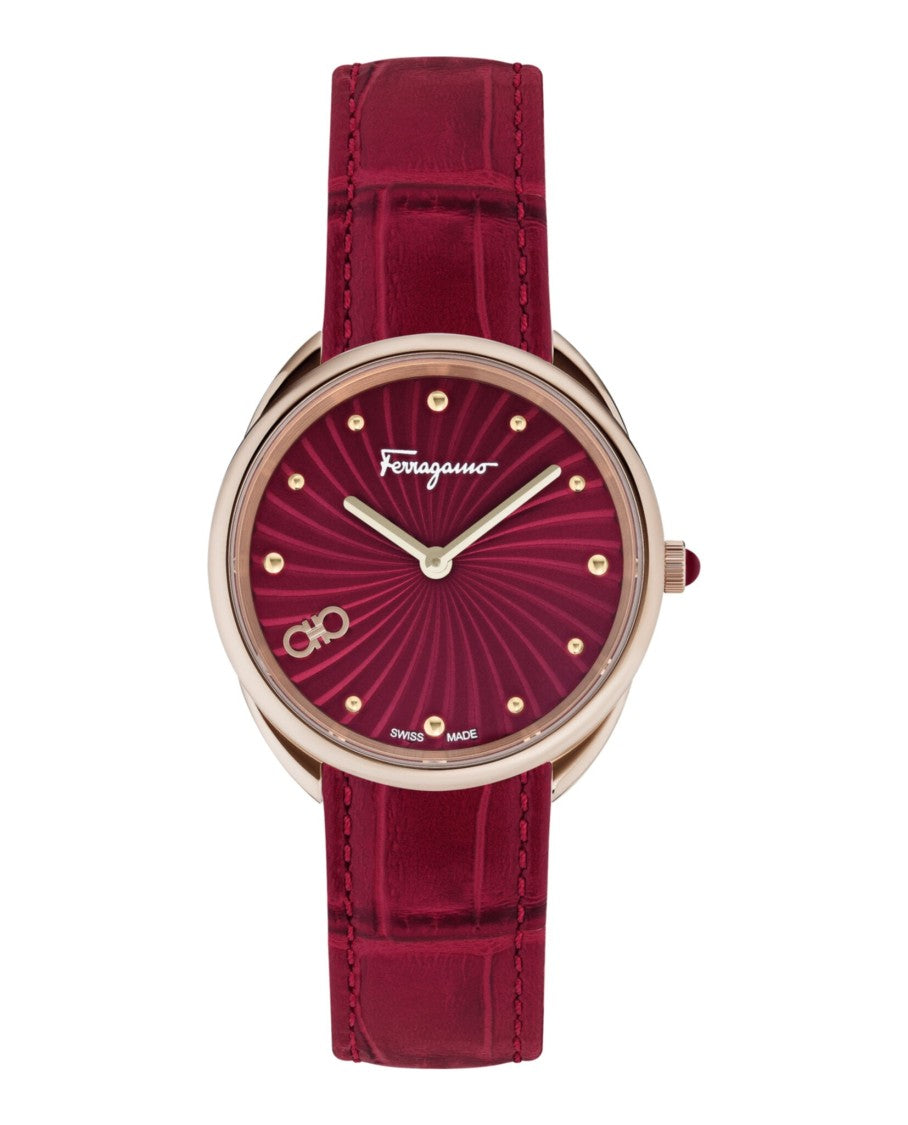 Ferragamo Cuir Watch