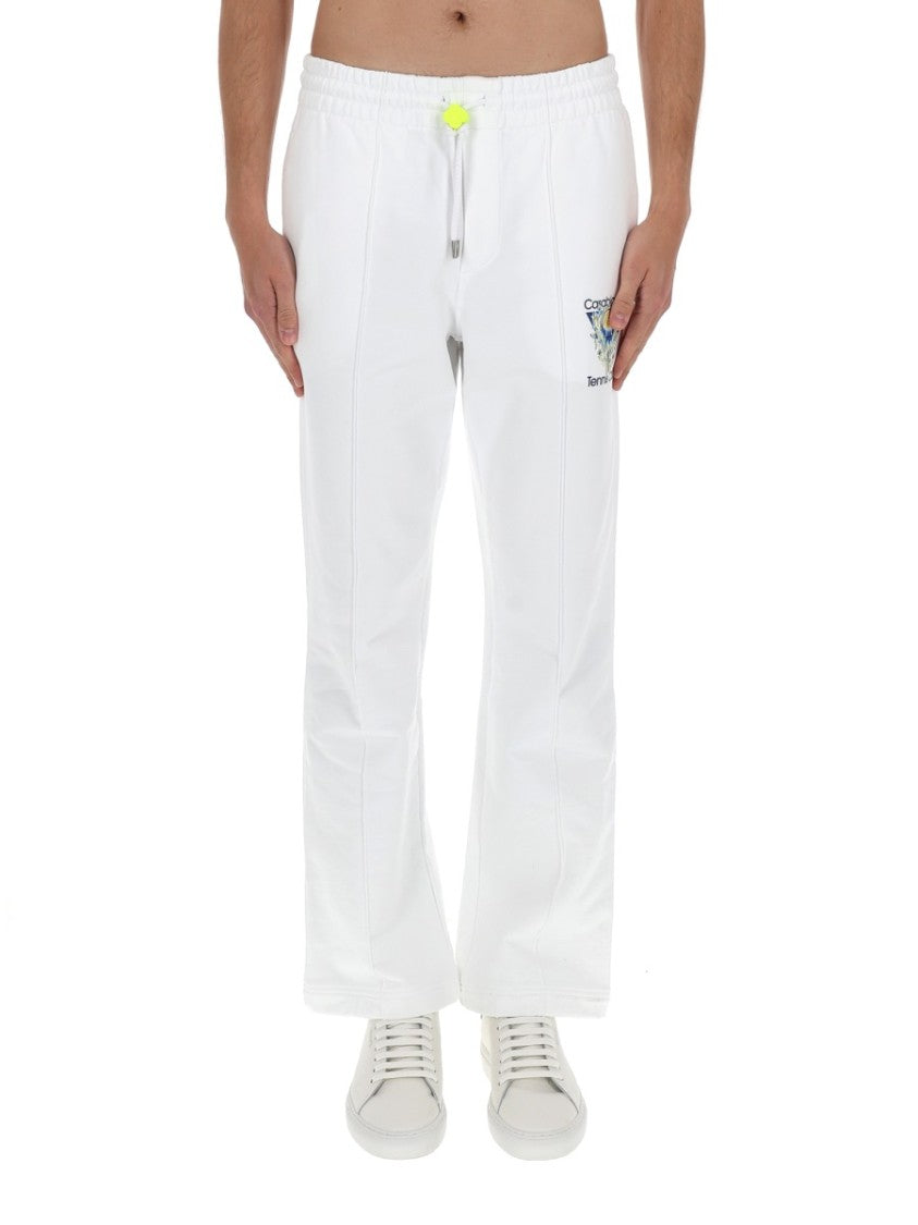 Casablanca Tennis Club Icon Organic Cotton Sweatpants