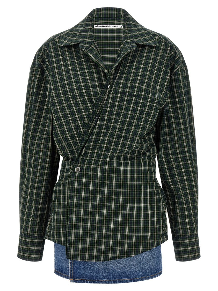 Alexander Wang Wallet Shirt Dress