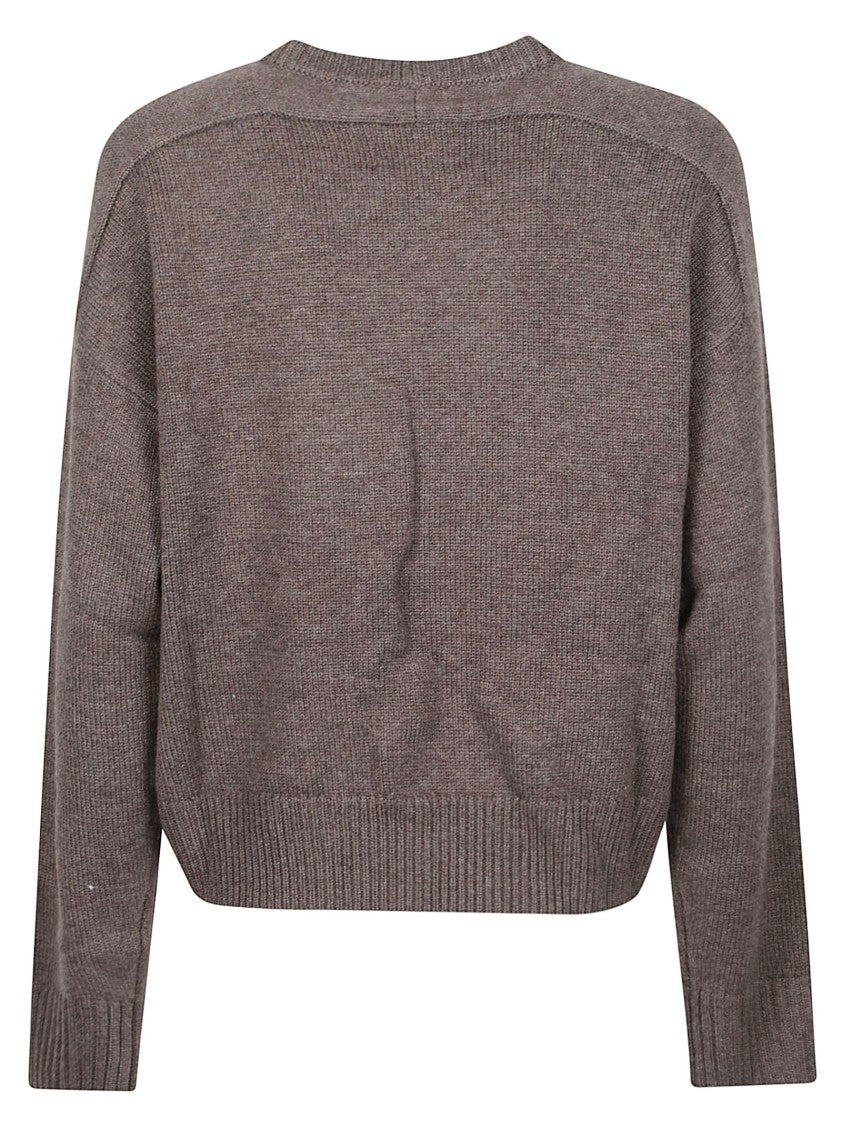 Loulou De Saison Breha Round Neck Wool-Cashmere Sweater